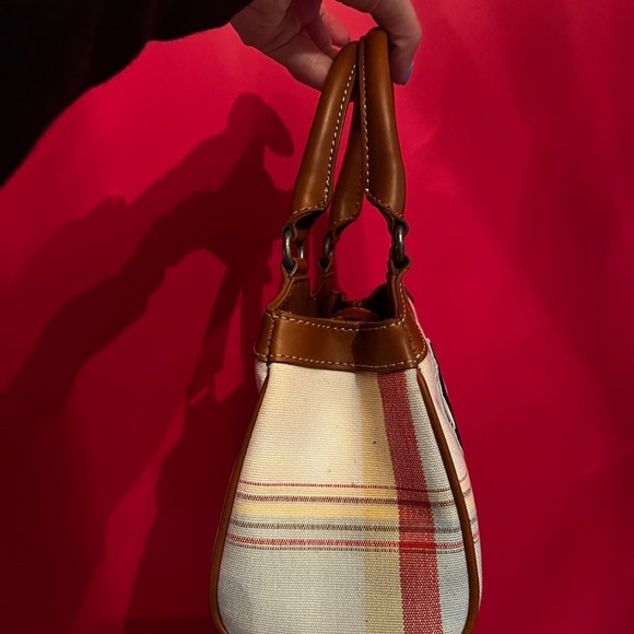 FOSSIL Mini Plaid Shoulder Bag with Customized Disney Hercules Patches - Picture 4 of 8